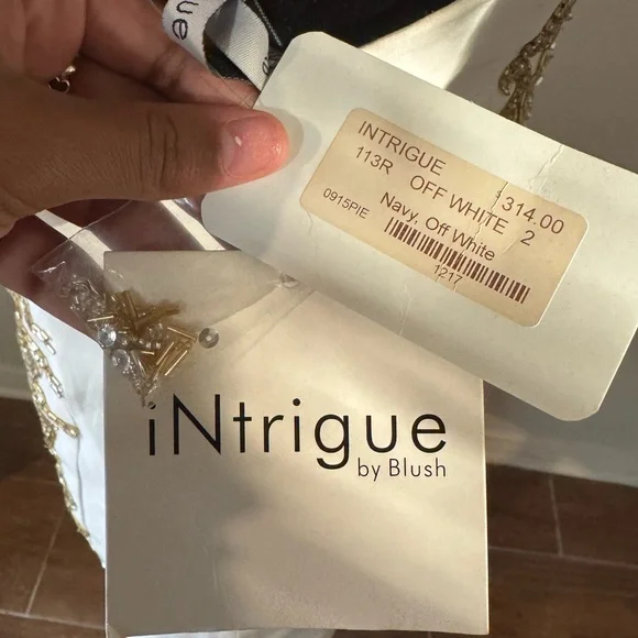 Intrigue By Blush Dress - Picture 3 of 4